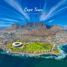 Cape Town, South Africa - Table Mountain View