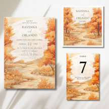 Autumn Forest | Fall Wedding
