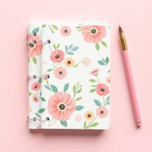 Feminine pastel botanical stationery