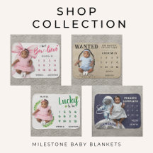 Milestone Baby Blankets
