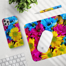 Colorful Daisies - Home Decor and Accessories