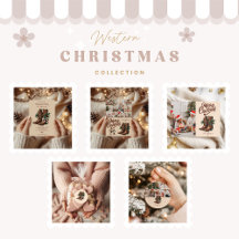 Western Bow & Boots Christmas 