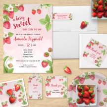 A (Straw)Berry Sweet Baby Shower