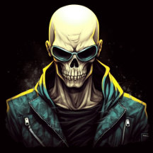 Tote Bag Skeleton