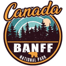  Banff National Park Canada Vintage Souvenirs