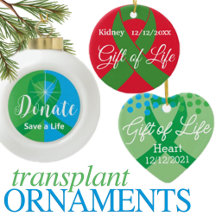 Transplant Ornaments