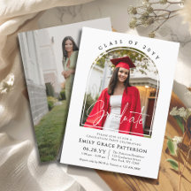 Photo Graduation Invitations