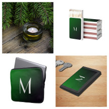 Monogrammed and personalized   Green 