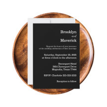 Elegant Blank & White Wedding Collection