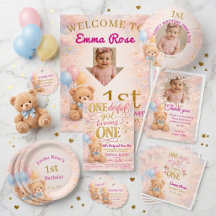 ONE-derful Girl 1st Birthday Suite
