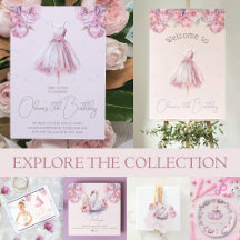 Ballerina Girl Birthday