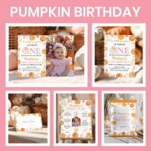 Pumpkin Birthday Party