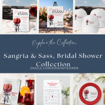 Sangria & Sass, Bridal Shower Collection