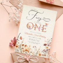 Little Fairy Floral Garden First Birthday