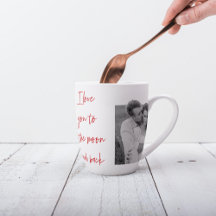 Collage Couple Photo & Romantic Quote Love You