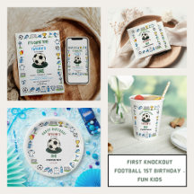 It’s Game Time Soccer 1st Birthday boy Collection