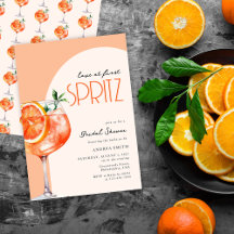 Love at First Spritz Bridal Shower