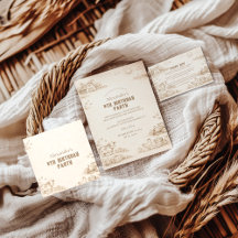 Vintage Farm Sketch Storybook Kids Birthday