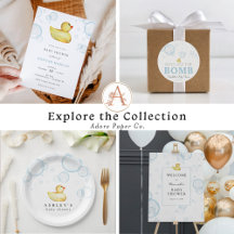 Rubber Ducky Baby Shower