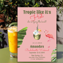 Tropic like its Hot Pink Palm Springs Bachelorette