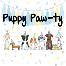 Gender Neutral Puppy Pawty