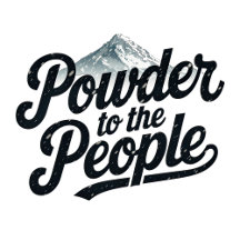 "Powder to the People" Retro Snowboard & Ski