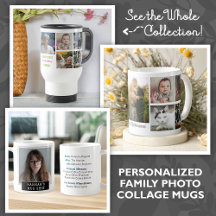Personalized Family Photo Collage Mugs