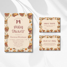 Pumpkin Basket | Baby Shower