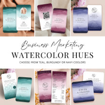 Modern Watercolor Elegant Business Marketing
