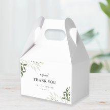 Wedding Favor Bags & Boxes