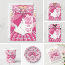 Pink Magical Girl Birthday Party