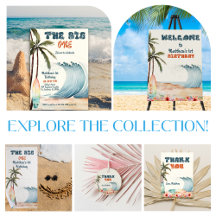 The Big One Wave Surf Birthday