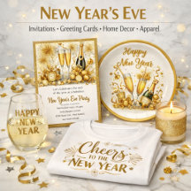 New Year: Party Supplies & Stationery 