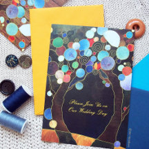 Love Trees Blue Wedding