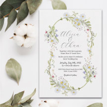 Wildflowers Spring Wedding 