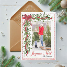 Joyeux Noël Christmas Cards 2025