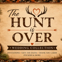 The Hunt Is Over Orange Camouflage Collection 