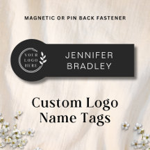 Logo Corporate Name Tags