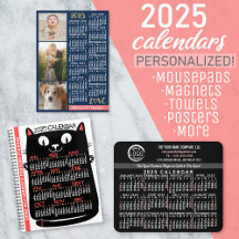 The Best 2025 Calendar Magnets, Mousepads & More