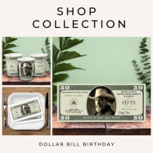 Dollar Bill Birthday Party
