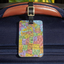 Vintage Puzzle USA Map Design