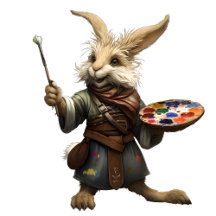 A Hare-Brained Artist - Woodlanders Collection