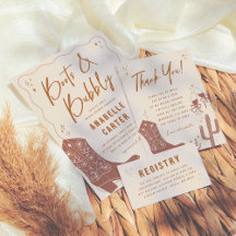 Boots and Bubbly Bridal Shower