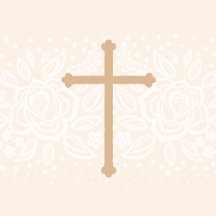 Baptism Blush Pink Delicate Floral Lace