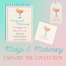 Margs and Matrimony Bold Retro Bridal Shower