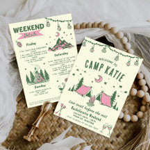 Camp Bachelorette Party