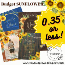 Rustic SUNFLOWERS Wedding Suite 