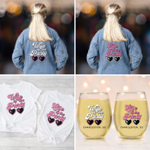 Retro Script Bachelorette Party