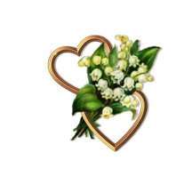 Lily of the Valley Romantic Rustic Wedding