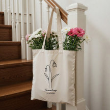 Minimalist Month Birth Flower Collection